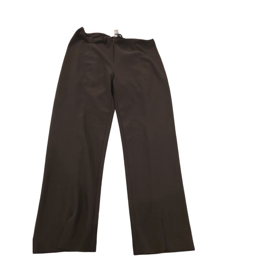 Joseph Ribkoff‎ stretchy pants trouser small split hem so cute! size 12